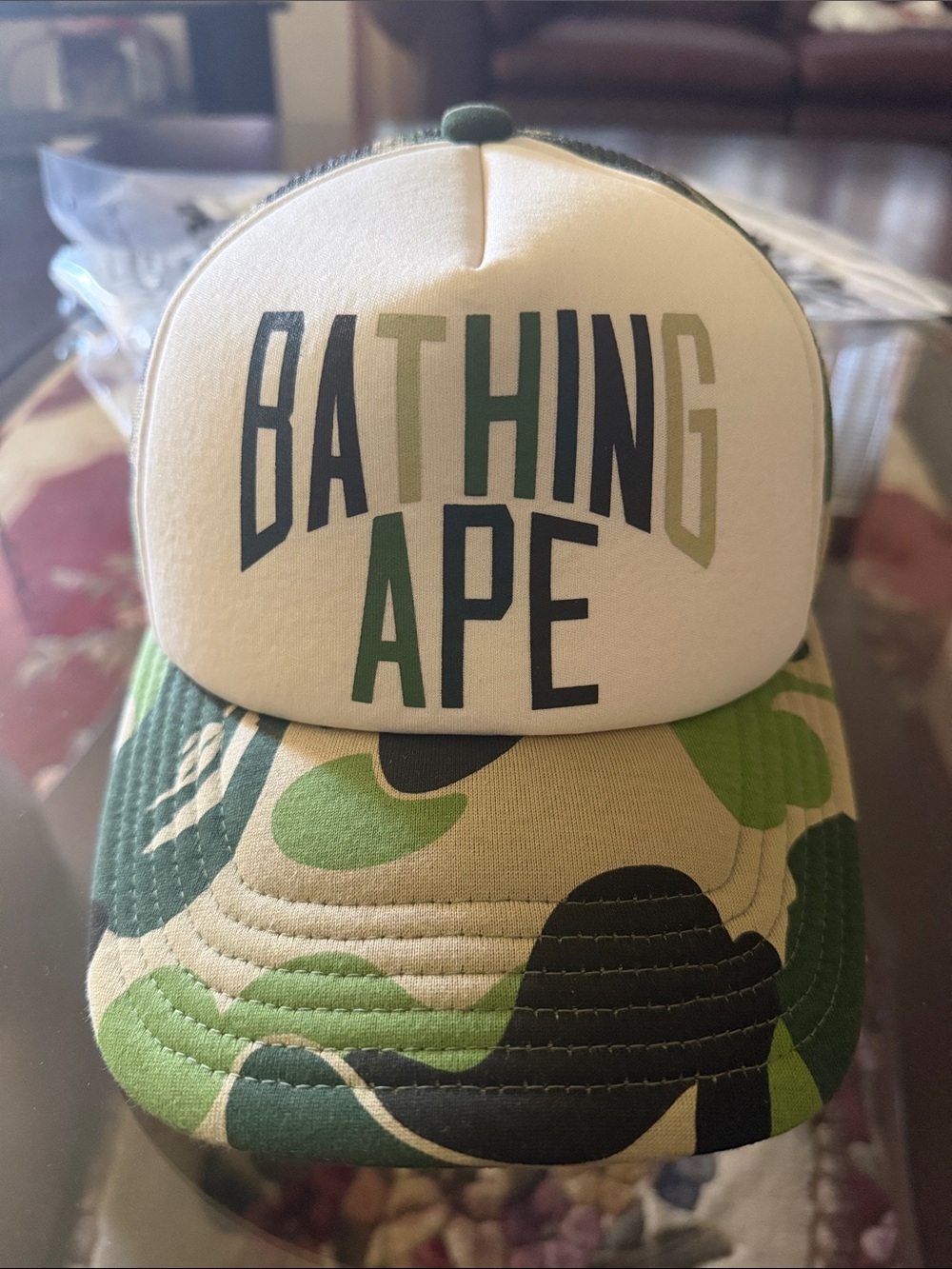 A Bathing Ape BAPE ABC Camo
NYC Logo Mesh Cap